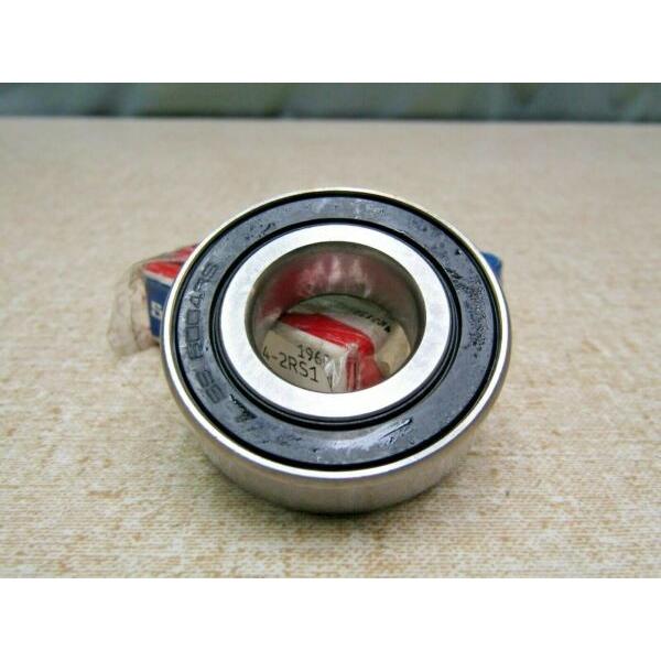 SKF W6004 - 2RS 20mmX 42mmX 12mm Sealed Solid - Oil Filled Bearing  #1 image