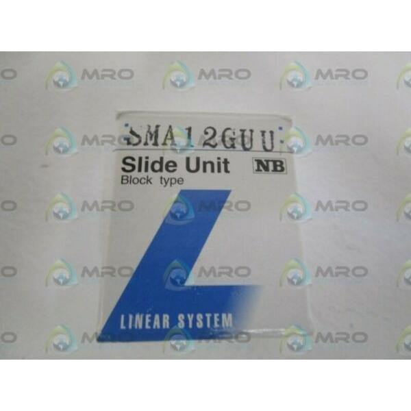 NB LINEAR SYSTEM SLIDE UNIT SMA12GUU *NEW IN BOX* #1 image