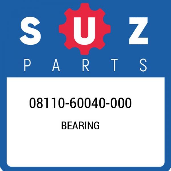 08110-60040-000 Suzuki Bearing 0811060040000, New Genuine OEM Part #1 image
