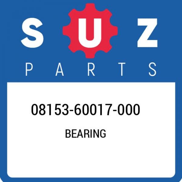 08153-60017-000 Suzuki Bearing 0815360017000, New Genuine OEM Part #1 image